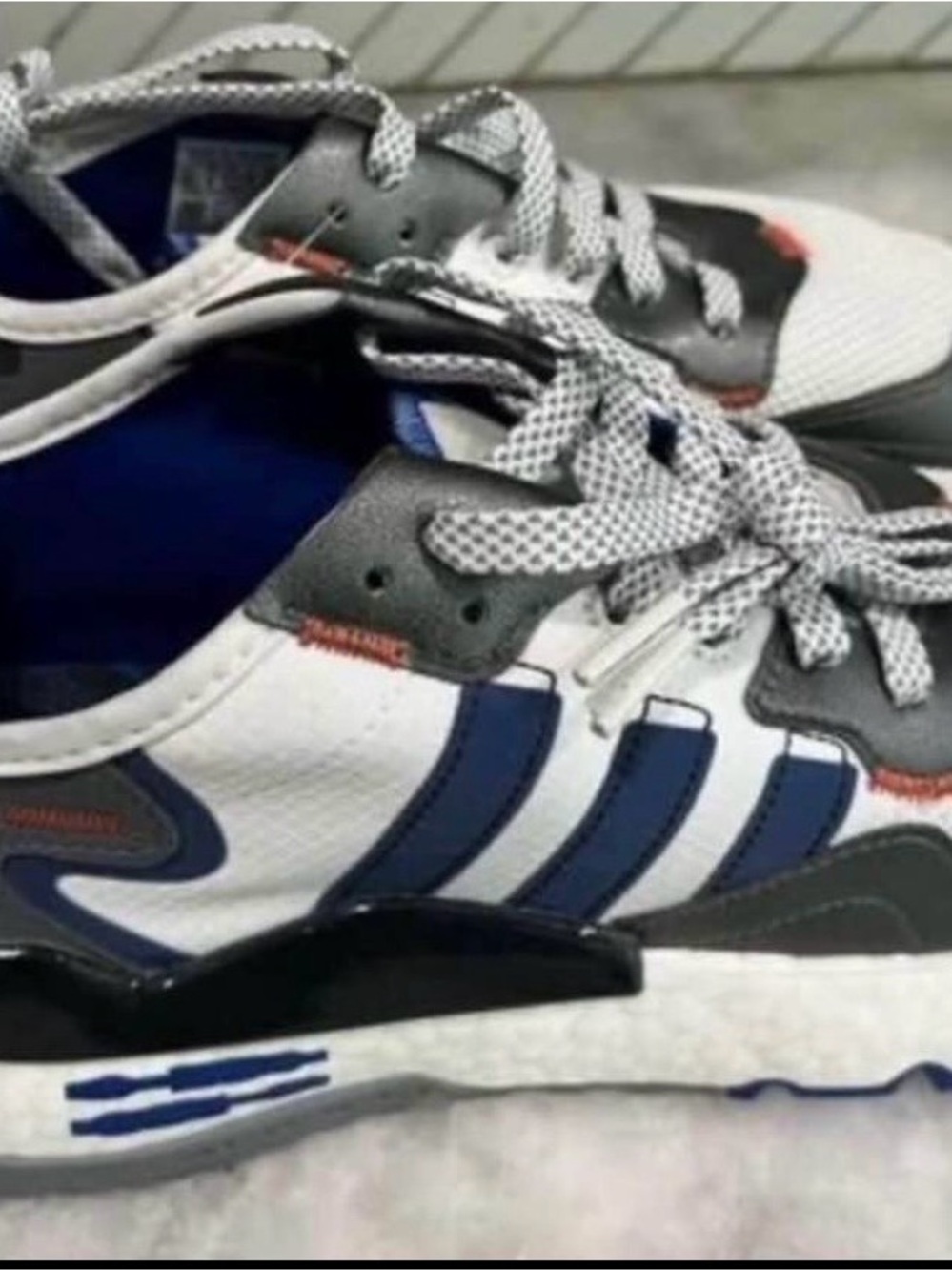 Adidas Nite Jogger Star Wars R2D2 Shoes White Blue FV8040 Size 12